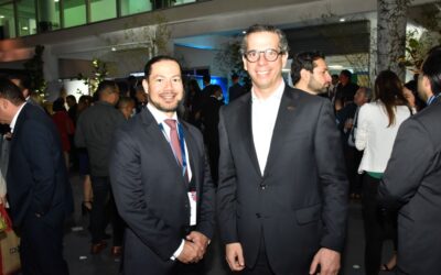 Vinicio Subero, director global de expansión Barceló y VP ejecutivo César Dargam