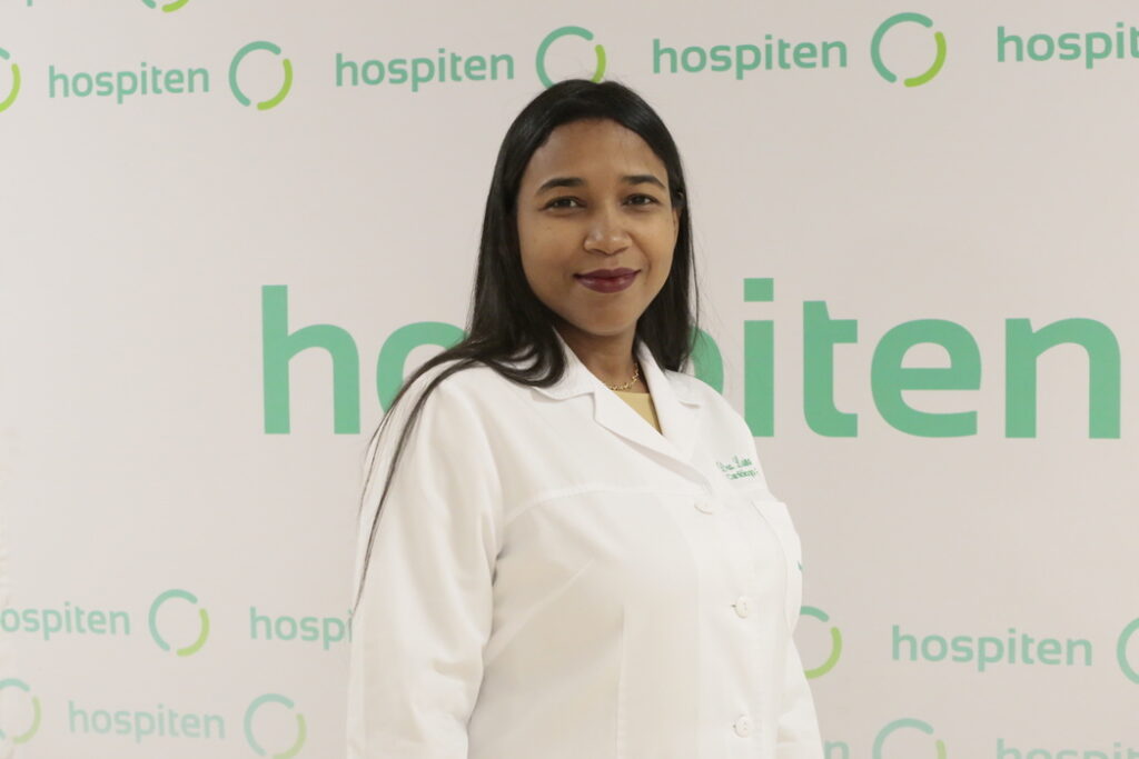 Luisa de la Rosa, cardióloga-ecocardiográfica de Hospiten Santo Domingo